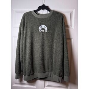 Charles River Apparel Women's Alpha Chi Sorority Pullover Sweatshirt Size Large
